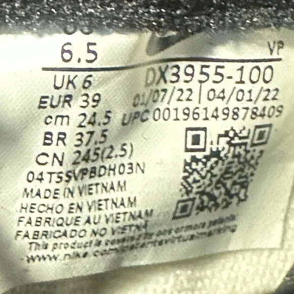 Nike Air Zoom Flight 95 Hoops Men's Size 6.5/ Womens Size 8 - Picture 8 of 8